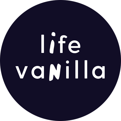 Logo von lifeinvanilla.de der Designerin Michaela Wollschläger